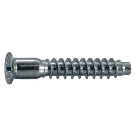 Midwest Fastener M7 x 40 mm Phillips Flat Machine Screw, Zinc Plated Steel, 15 PK 38564